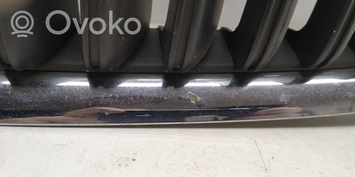 Skoda Fabia Mk2 (5J) Maskownica / Grill / Atrapa górna chłodnicy 5J0852668