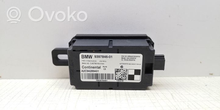 BMW 3 F30 F35 F31 Kiti valdymo blokai/ moduliai 939784601