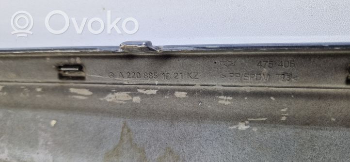 Mercedes-Benz S W220 Listwa zderzaka tylnego A2208851021