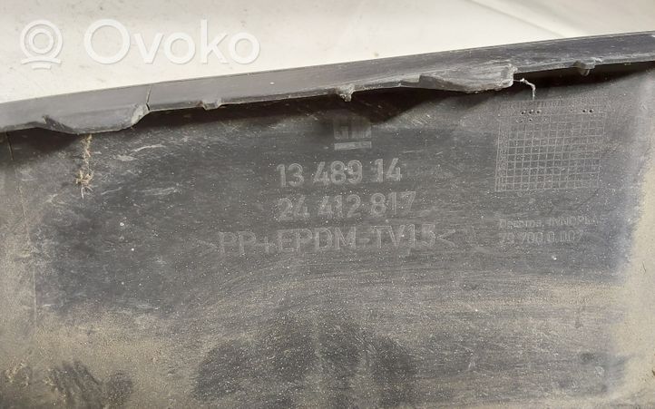 Opel Vectra C Rear bumper lower part trim 1348914