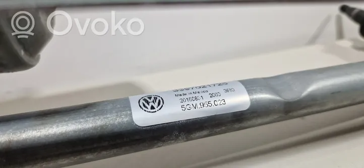 Volkswagen Golf VII Mechanizm i silniczek wycieraczek szyby przedniej / czołowej 5GM955119