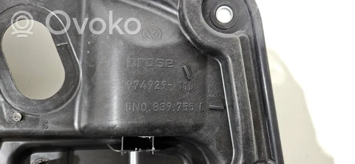 Volkswagen Tiguan Elektryczny podnośnik szyby drzwi tylnych 5N0839729F