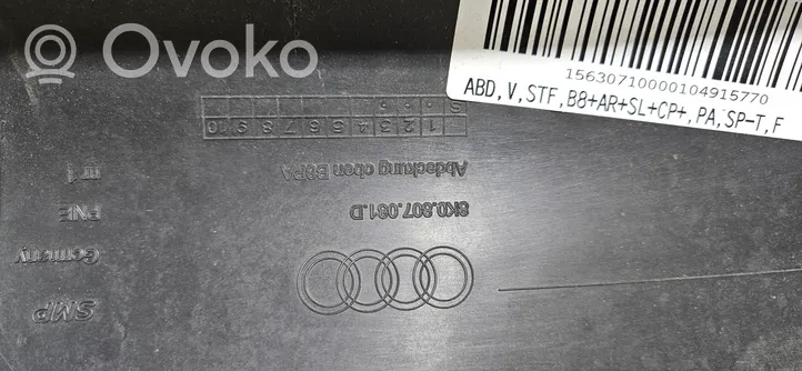 Audi A4 Allroad Garniture de radiateur 8K0807081D