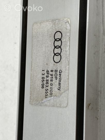 Audi A6 S6 C6 4F Verzurrhaken / Befestigungsbügel 4F9863555A