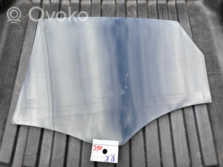 Volvo S90, V90 Rear door window glass 43R00056