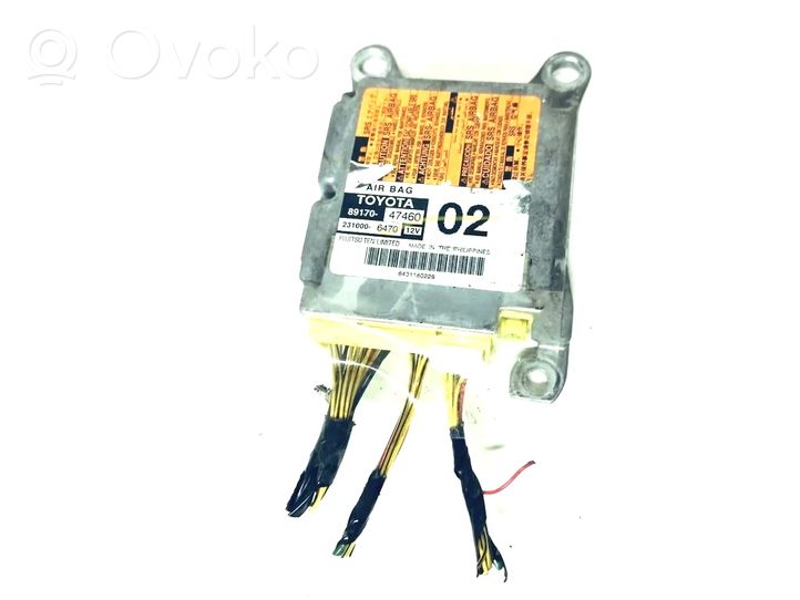 Toyota Prius (XW30) Module de contrôle airbag 8917047460