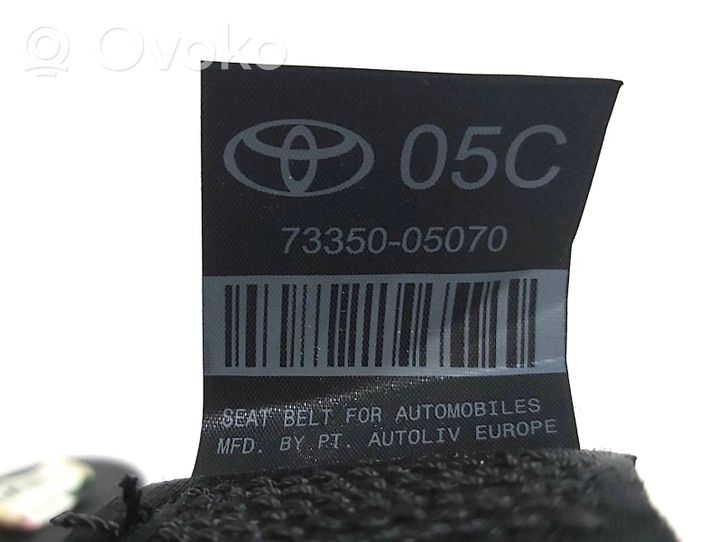 Toyota Avensis T270 Ceinture de sécurité arrière centrale (siège) 7335005070