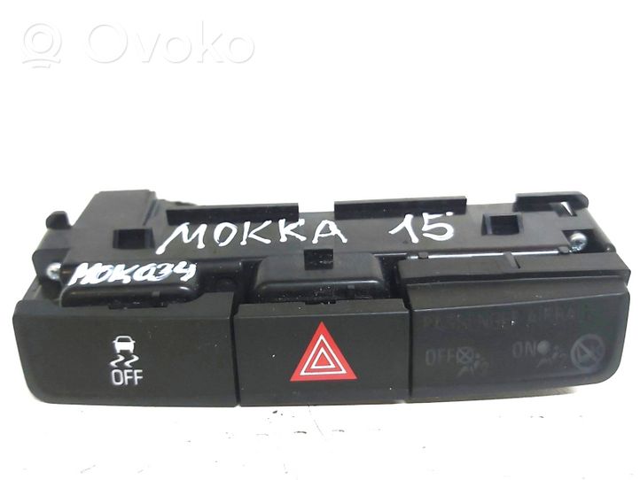Opel Mokka Interruttore luci di emergenza 95016183