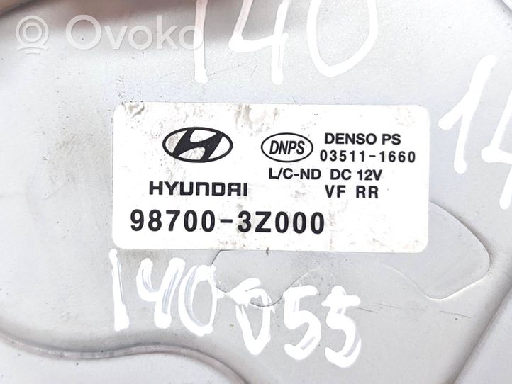 Hyundai i40 Galinio stiklo valytuvo varikliukas 987003Z000