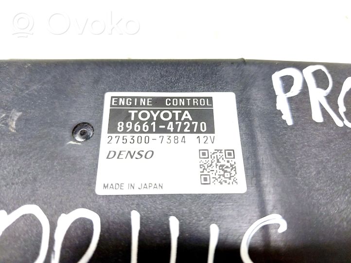 Toyota Prius (XW30) Moottorin ohjainlaite/moduuli 8966147270