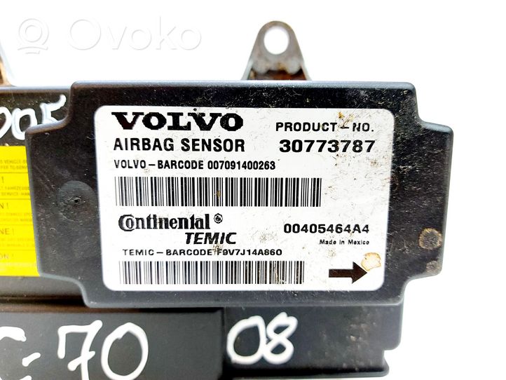 Volvo C70 Module de contrôle airbag 30773787