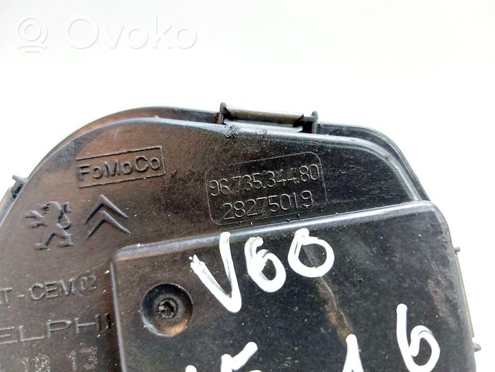 Volvo V60 Clapet d'étranglement 9673534480