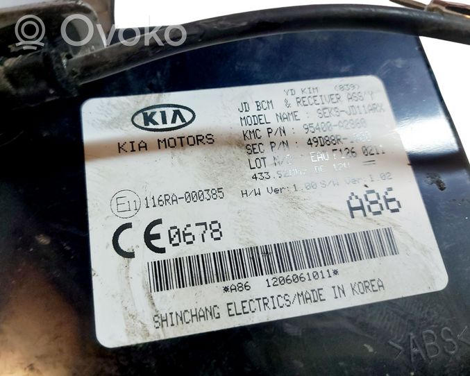 KIA Ceed Inne komputery / moduły / sterowniki 116RA000385