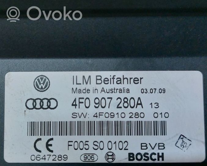 Audi A6 S6 C6 4F Inne komputery / moduły / sterowniki 4F0907280A