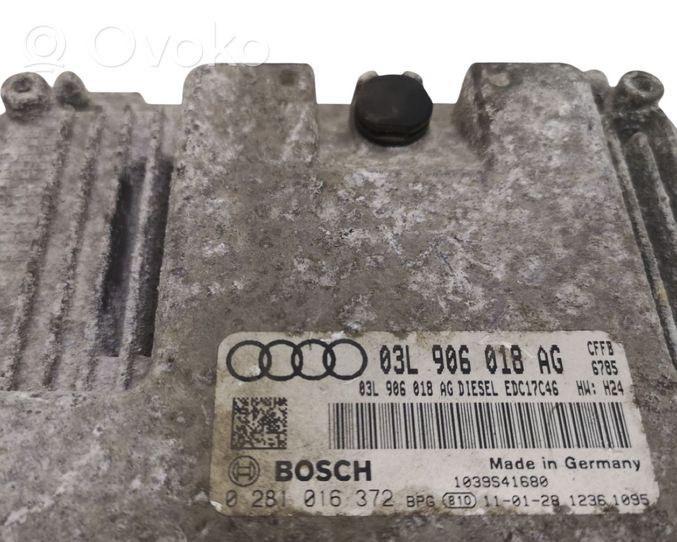 Audi A3 S3 8P Calculateur moteur ECU 03L906018AG