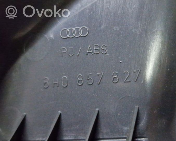 Audi A4 S4 B7 8E 8H Turvavyön koristelista 8H0857827