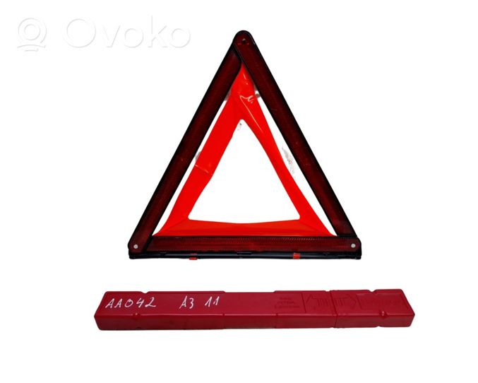 Audi A3 S3 A3 Sportback 8P Emergency warning sign 8K0860251