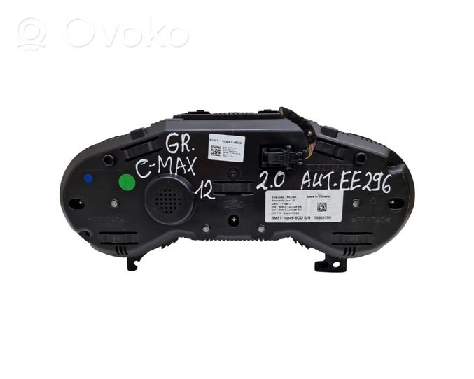 Ford Grand C-MAX Compteur de vitesse tableau de bord BM5T10849BBD