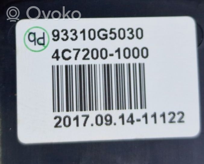 KIA Niro Interrupteur de siège chauffant 93310G5030