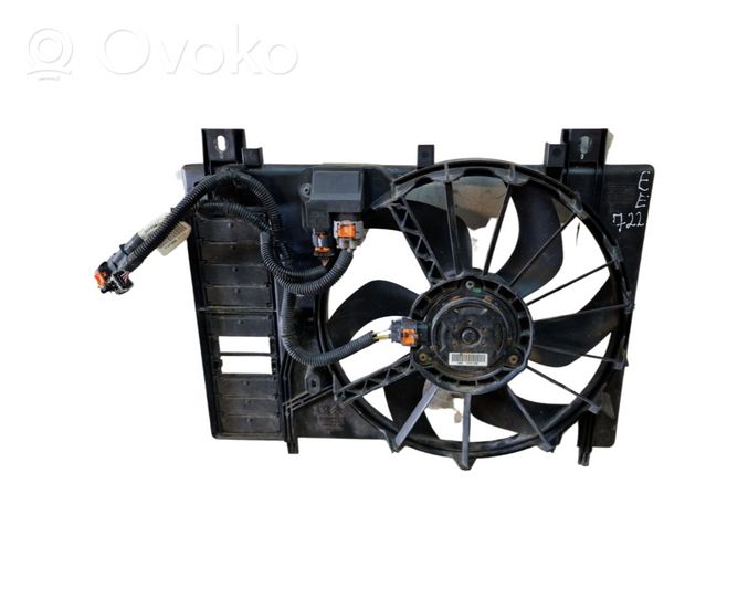 Peugeot 508 Radiator cooling fan shroud 9662872380