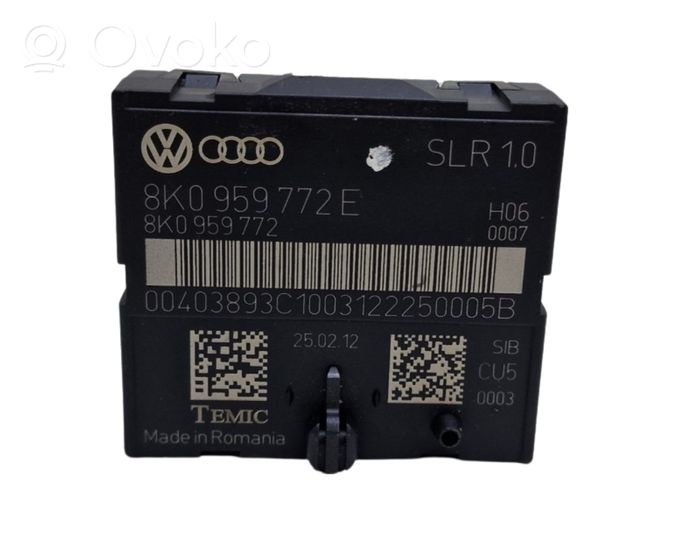 Audi A6 S6 C7 4G Modulo di controllo sedile 8K0959772E