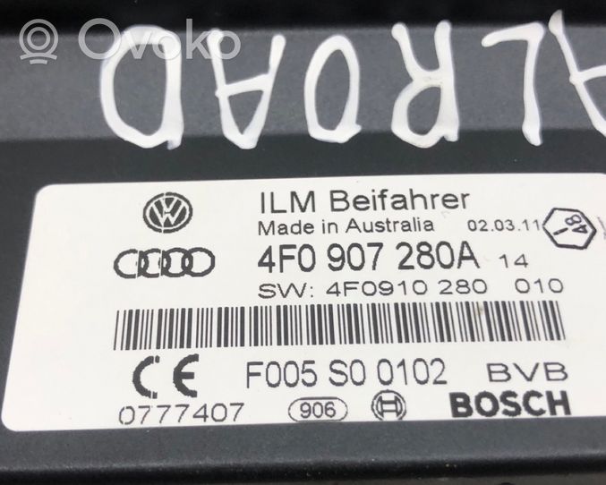 Audi A6 Allroad C6 Autres unités de commande / modules 4F0907280A