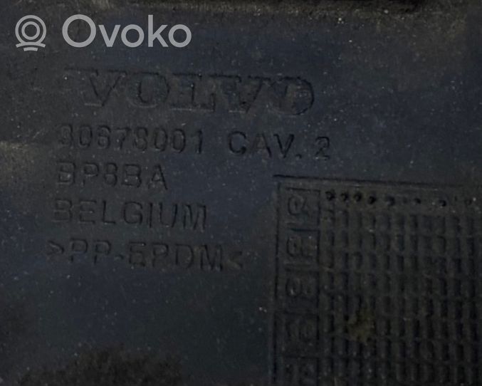 Volvo V50 Cache crochet de remorquage arrière 30678001