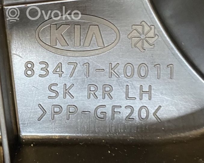 KIA Soul Takaikkunan nostomekanismi ilman moottoria 83470K0010