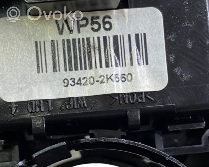 Hyundai ix35 Interruptor/palanca de limpiador de luz de giro 934202K560