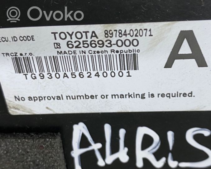 Toyota Auris E180 Ajonestolaitteen ohjainlaite/moduuli 8978402071