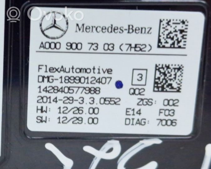 Mercedes-Benz GLA W156 Etuistuimen valo A0009007303