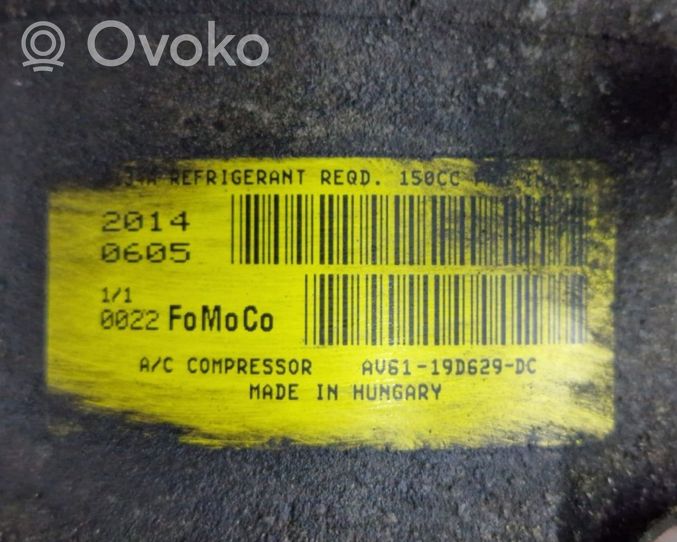 Ford S-MAX Klimakompressor Pumpe AV6119D629DC