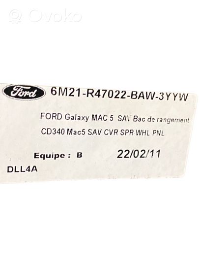 Ford S-MAX Altro elemento di rivestimento bagagliaio/baule 6M21R47022