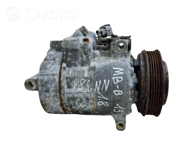 Mercedes-Benz B W246 W242 Ilmastointilaitteen kompressorin pumppu (A/C) 4472807110