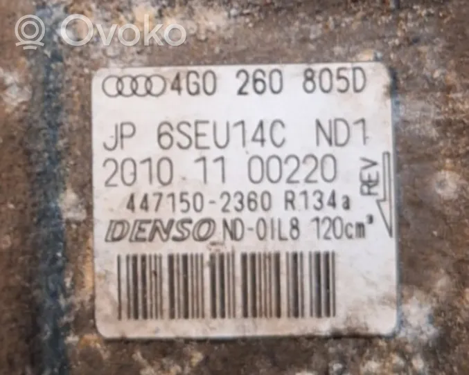 Audi A6 S6 C7 4G Compressore aria condizionata (A/C) (pompa) 4G0260805D