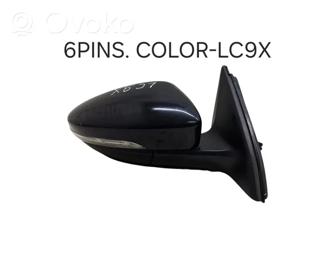 Volkswagen Jetta VI Front door electric wing mirror 036658