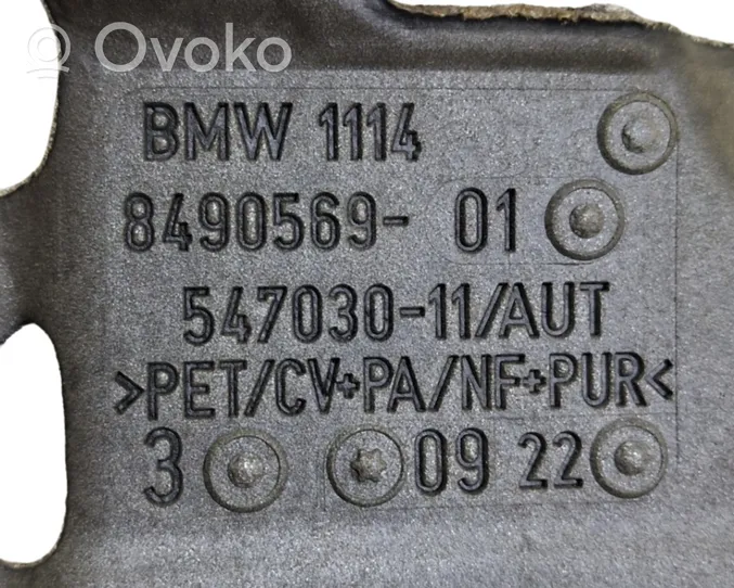 BMW 7 F01 F02 F03 F04 Osłona termiczna komory silnika 8490569