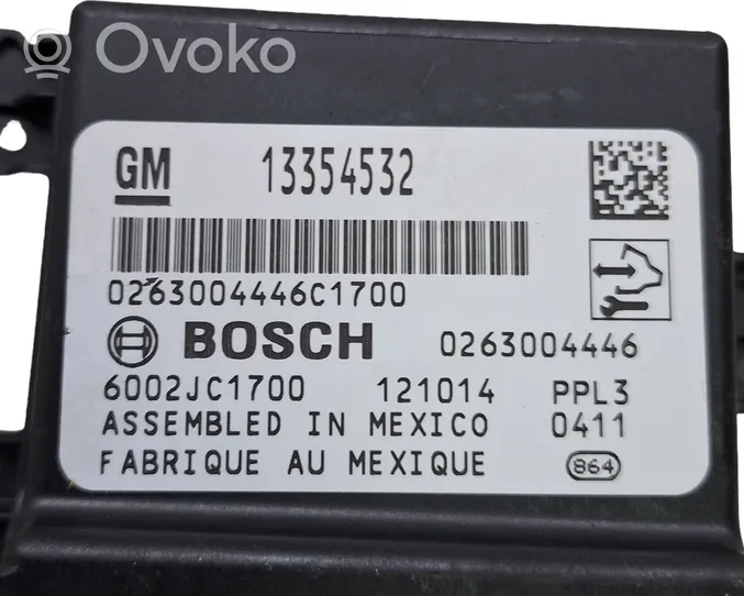 Opel Mokka Sterownik / Moduł parkowania PDC 13354532