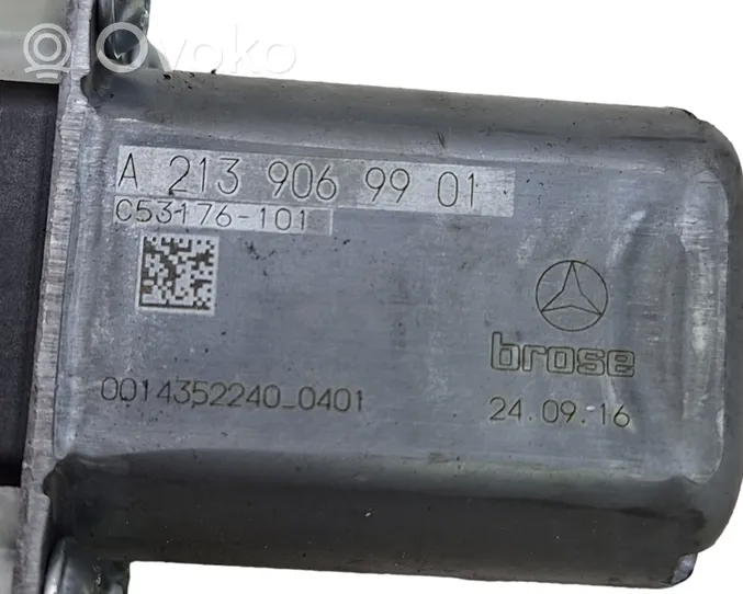 Mercedes-Benz GLC X253 C253 Priekinis varikliukas langų pakėlėjo A2139069901