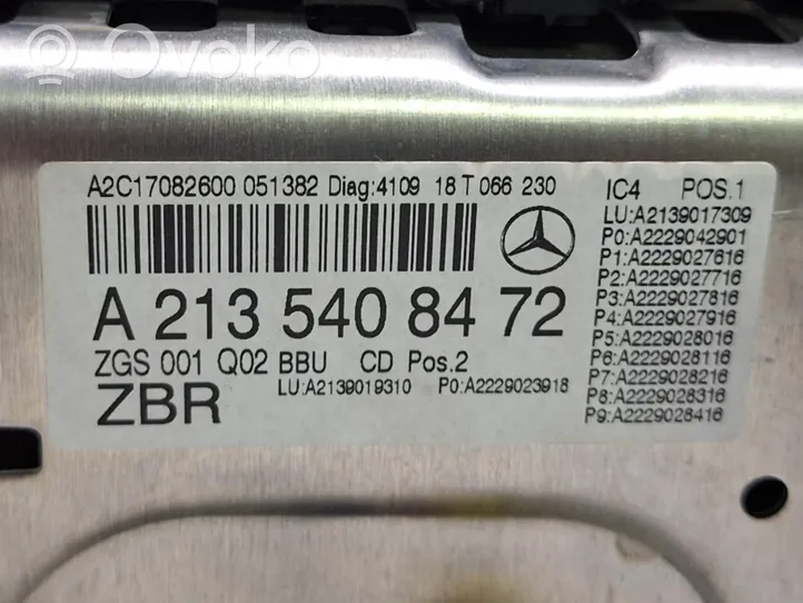 Mercedes-Benz CLS C257 Compteur de vitesse tableau de bord A2135408472