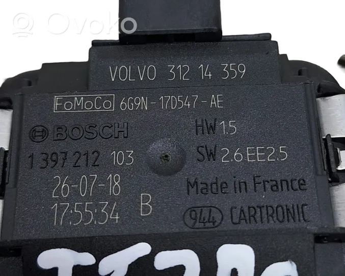 Volvo V60 Rain sensor 31214359