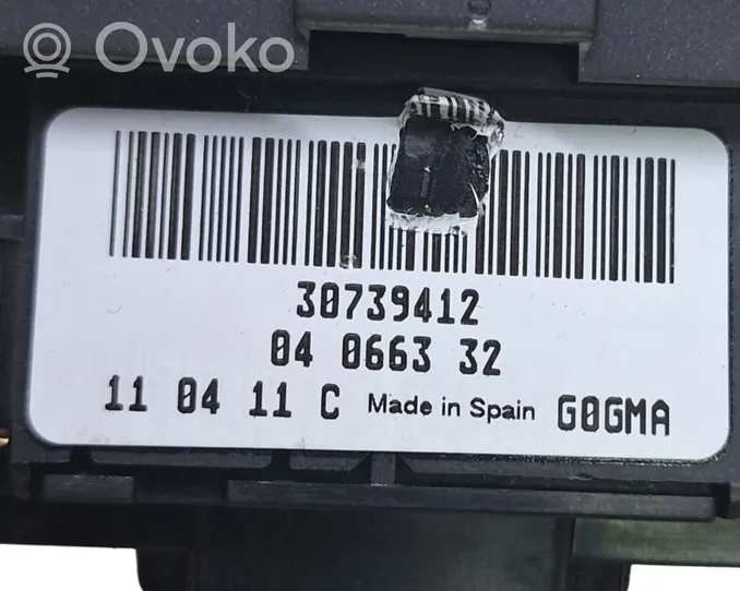 Volvo V60 Light switch 30739412