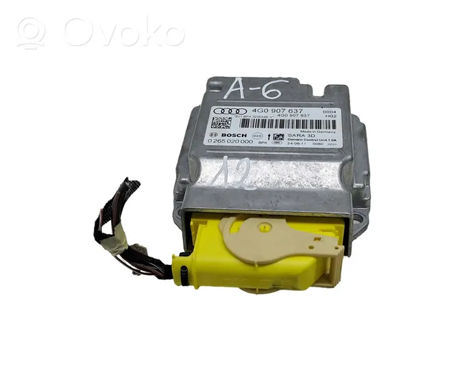 Audi A6 S6 C7 4G Sensore di imbardata accelerazione ESP 4G0907637