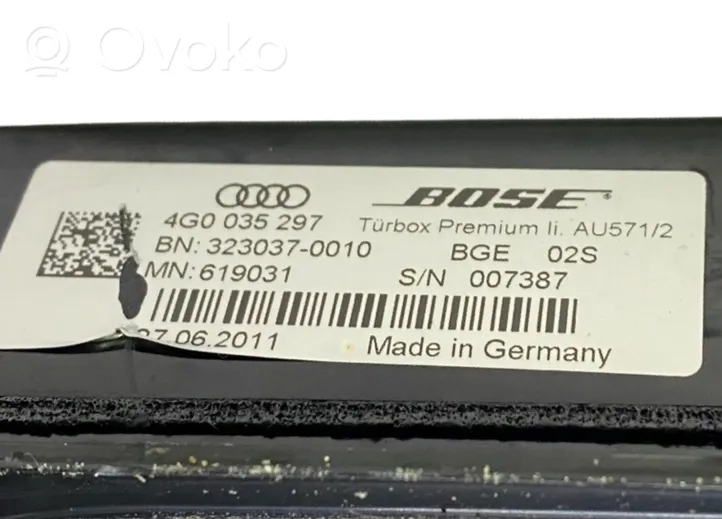 Audi A6 S6 C7 4G Garsiakalbis (-iai) priekinėse duryse 4G0035297
