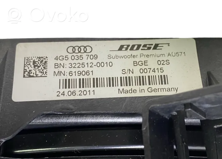 Audi A6 S6 C7 4G Subwoofer altoparlante 4G5035709