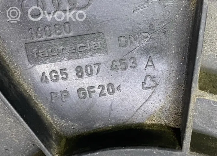 Audi A6 S6 C7 4G Uchwyt / Mocowanie zderzaka tylnego 4G5807453A