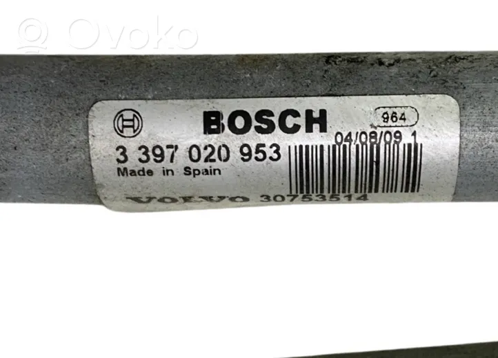 Volvo XC60 Mechanizm i silniczek wycieraczek szyby przedniej / czołowej 30753514