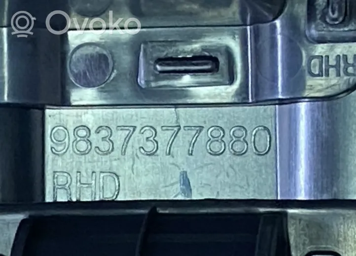 Opel Mokka B Consolle centrale 9837377880