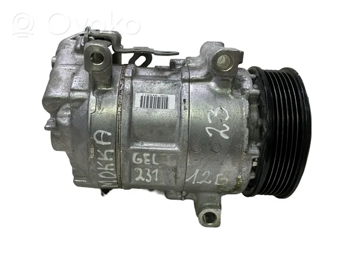 Opel Mokka B Ilmastointilaitteen kompressorin pumppu (A/C) 9834779880