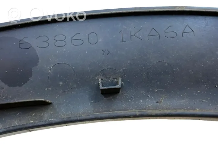 Nissan Juke I F15 Priekinės arkos apdaila 638601KA6A